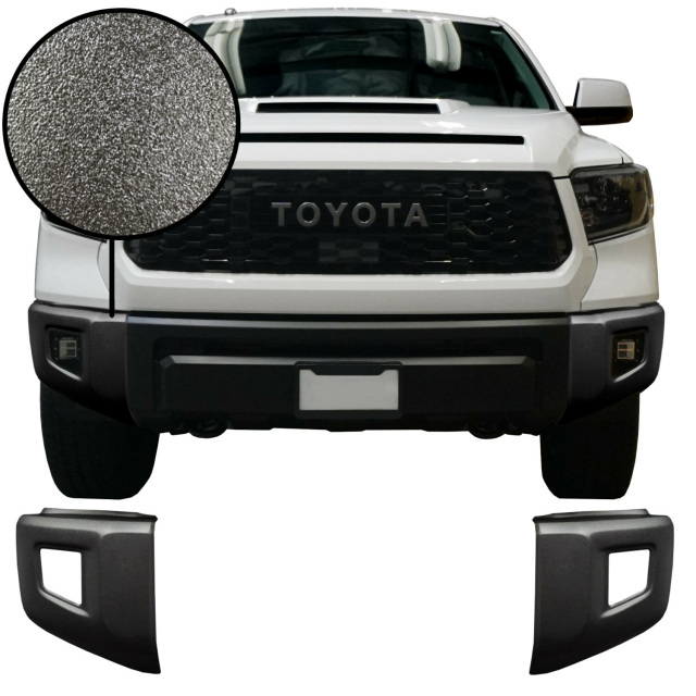 fits 2014-2017 TOYOTA TUNDRA Front Bumper Lower Grille Plastic Insert Black NEW