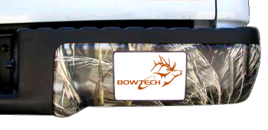 Ford F150 Bumper Cover with Bowtech window sticker
