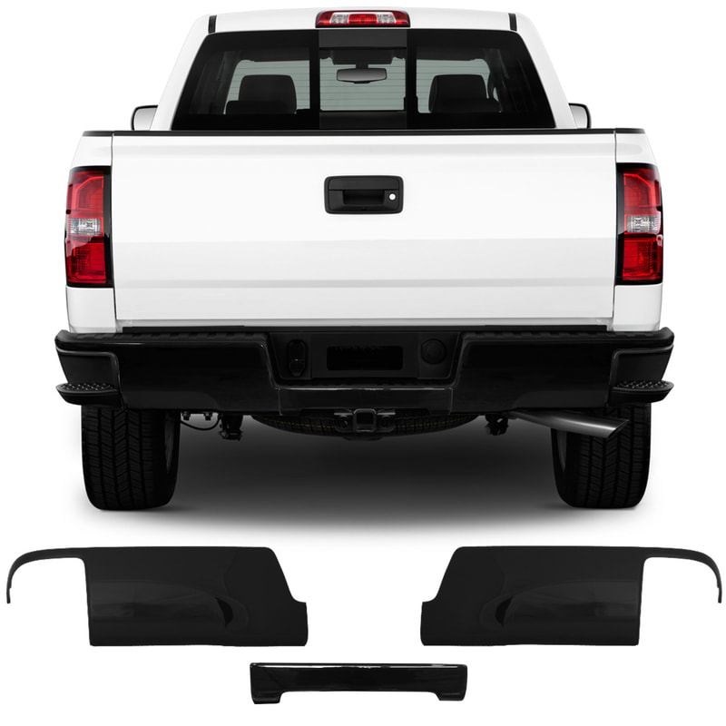 Selection Button for 14-18 Silverado HD Rear Truck Bumper Covers