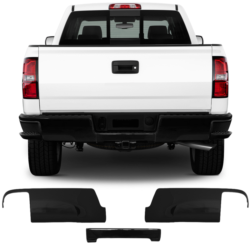 Selection Button for 14-18 Silverado Rear Truck Bumper Covers